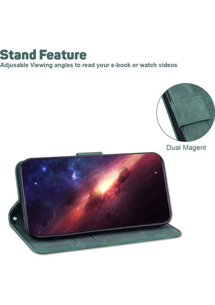 Honor X5 Plus / Play 40C 5g Deri Kılıf Baskılı Telefon Cüzdan Stand Kapağı (Yurt Dışından)