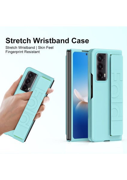 Honor Magic Vs2 5g Kauçuklu Pc Telefon Kapağı Uzatılabilir Bilek Bantlı (Yurt Dışından)