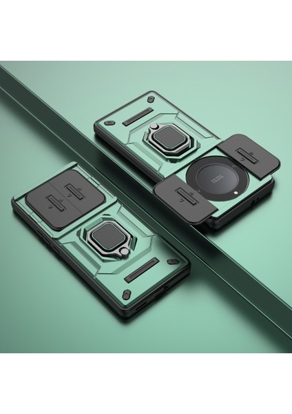 Honor X40 5g / X9A 5g / Magic5 Lite 5g 5g Telefon Kickstand Kapak Slayt Lens Koruyucusu (Yurt Dışından) indirimleri