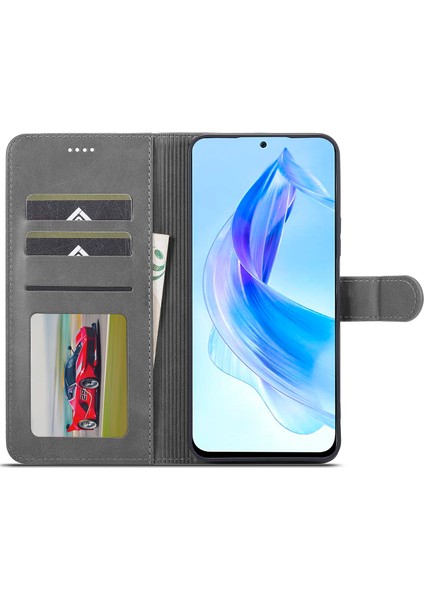 Honor 90 Lite 5g / X50I 5g Deri Kılıf Buzağı Doku Stand Telefon Kapağı (Yurt Dışından) fiyatları