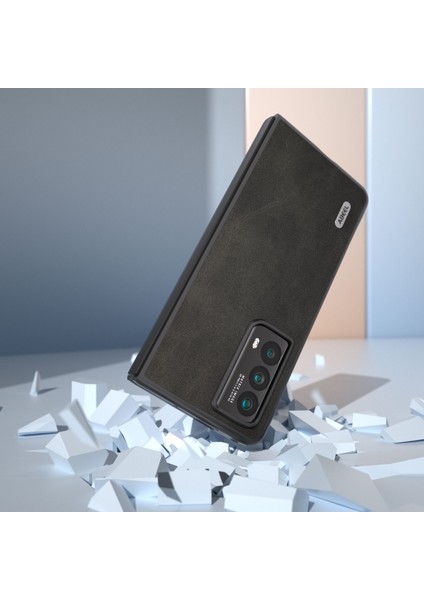 Honor Magic Vs2 5g Pu Deri + Sert Pc Kabuk Telefon Kapağı (Yurt Dışından)