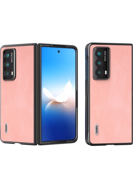 Honor Magic Vs2 5g Anti-Slip Pu Deri Kaplamalı Pc Retro Telefon Kapağı (Yurt Dışından)