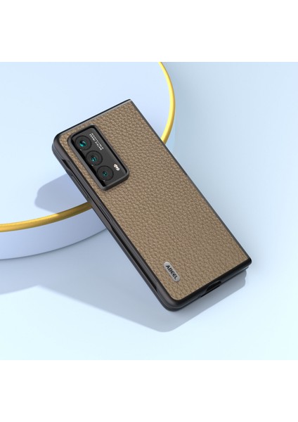 Honor Magic Vs2 5g Inek Deri Litchi Doku Telefon Kapağı (Yurt Dışından) fiyatları