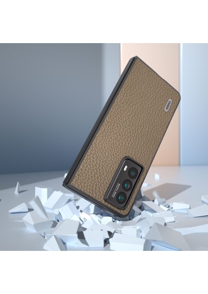 Honor Magic Vs2 5g Inek Deri Litchi Doku Telefon Kapağı (Yurt Dışından) fırsatları