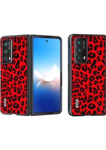 Honor Magic Vs2 5g Koruyucu Leopar Desen Telefon Geri Kapak (Yurt Dışından)