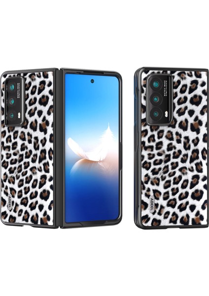 Honor Magic Vs2 5g Koruyucu Leopar Desen Telefon Geri Kapak (Yurt Dışından)