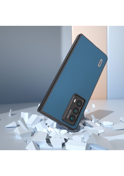 Honor Magic Vs2 5g Inek Deri+Pc Anti-Fall Antium Telefon Kapağı (Yurt Dışından)