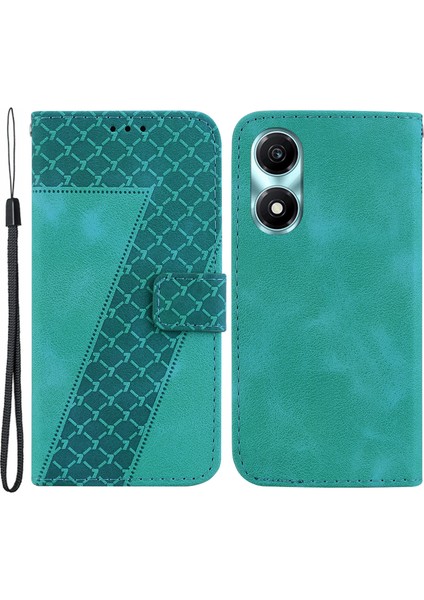 Honor X5 Plus / Play 40C 5g Cüzdan Standı ile Şok Geçirmez Deri Telefon Kapağı (Yurt Dışından)