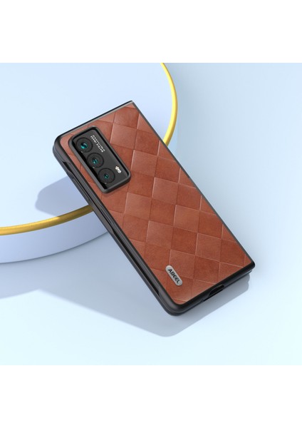 Honor Magic Vs2 5g Izgara Dokusu Pu Deri Kaplamalı Telefon Arka Kapak (Yurt Dışından) fiyatları