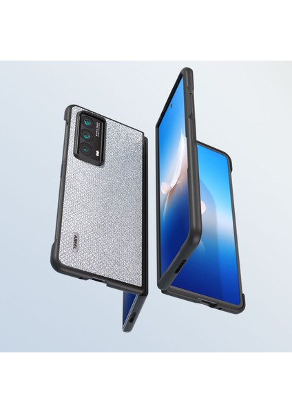 Honor Magic Vs2 5g Deri+Pc Rhinestone Doku Telefon Kapağı (Yurt Dışından)