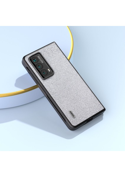 Honor Magic Vs2 5g Deri+Pc Rhinestone Doku Telefon Kapağı (Yurt Dışından)