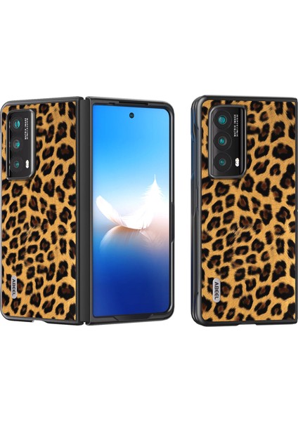 Honor Magic Vs2 5g Koruyucu Leopar Desen Telefon Geri Kapak (Yurt Dışından)