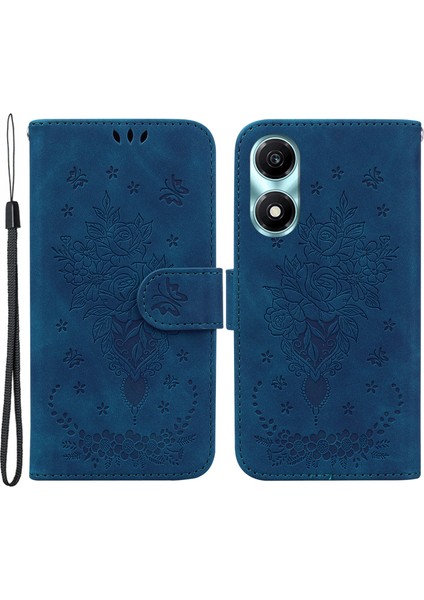Honor X5 Plus / Play 40C 5g Manyetik Pu Deri Baskılı Telefon Kabuğu (Yurt Dışından)
