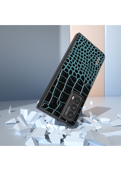 Honor Magic Vs2 5g Inek Deri Timsah Doku Telefon Kapağı (Yurt Dışından)