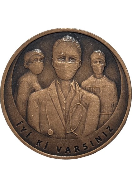 Virüs Hatıra Parası, Hatıra Bronz Para .(Sertifikalı) fiyatları