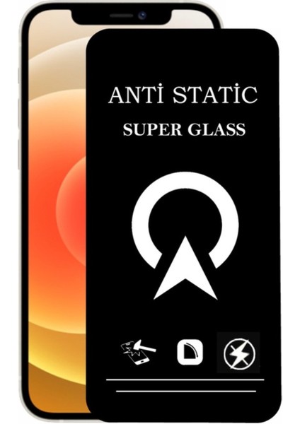 Apple iPhone 14 Plus Uyumlu Ekran Koruyucu Cam Anti Static