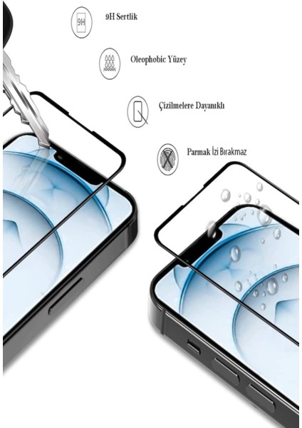 Apple iPhone 14 Plus Uyumlu Ekran Koruyucu Cam Anti Static