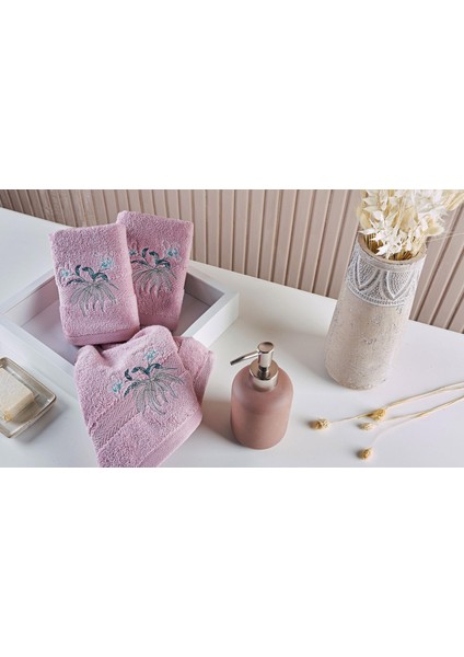 3 Lü Peçete Micro Orchide Gülkurusu