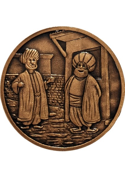 Nasreddin Hoca "kazan Doğurdu" Masal Kahramanları Serisi No:7,hatıra Para (Sertifikalı) 2021