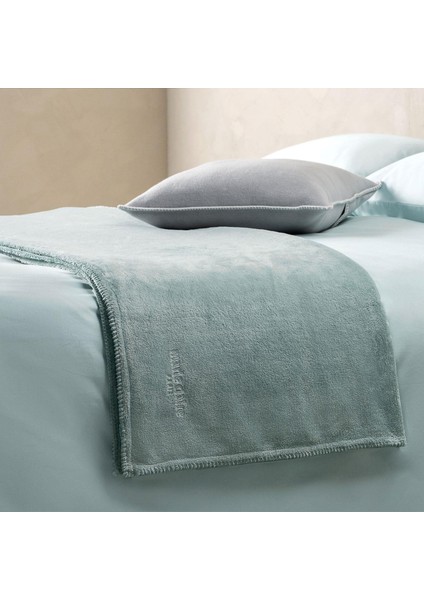 Cozy Tek Kişilik Battaniye 160 x 200 Su Yeşili