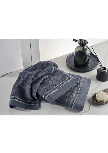 3'lü Set Set Bambu Spencer Antrasit