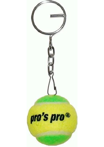 Pro's Pro Pros Pro Tenis Topu Anahtarlık