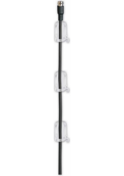 ™ Command™ 17301CLR-CIS Orta Boy Kablo Düzenleyici (4 Klips + 5 Cırt Bant)