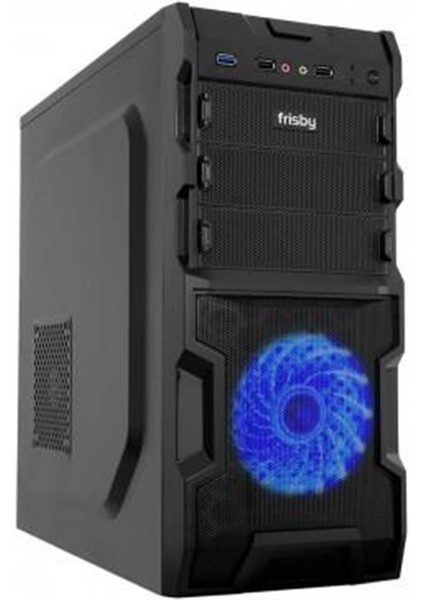 FC-8865G 650W 2X120MM FAN USB 3.0 MİDİ TOWER SİYAH KASA