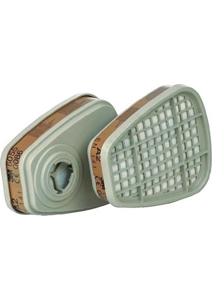 ™ 6055 A2 Gaz ve Buhar Maske Filtresi - 1 Çift modelleri