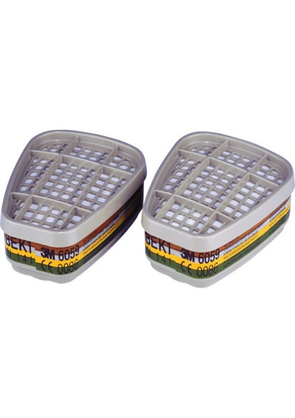 ™ 6059 Abek1 Gaz ve Buhar Maske Filtresi - 1 Çift modelleri