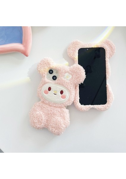 IPHONE13 Cep Telefonu Kılıfına Uygun Peluş Bebek Üç Boyutlu Melodi (Yurt Dışından) modelleri