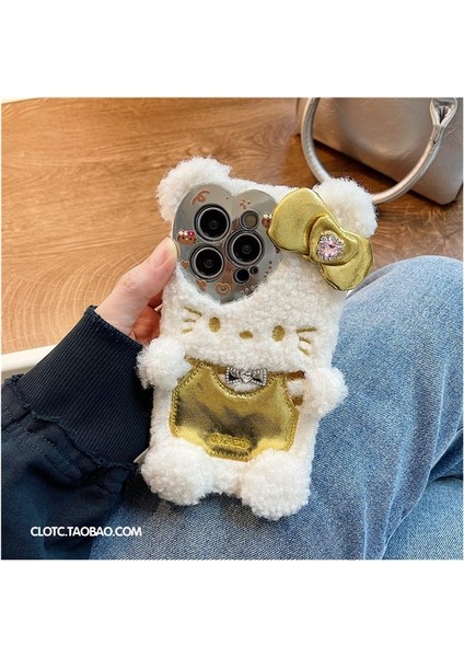 Apple 15PROMAX Cep Telefonu Kılıfına Uygun Peluş (Yurt Dışından)