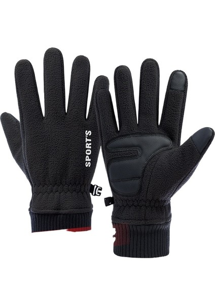 Sıcak Tutan Eldivenler ve Polar Bisiklet Dokunmatik Ekran Eldivenleri (Yurt Dışından)