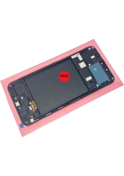 Samsung Galaxy A20 (SM-A205F) LCD Ekran Dokunmatik Orijinal (Full Çıtalı Tamir Seti)
