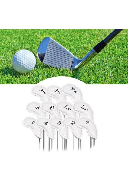 12 Dayanıklı Golf Başörtüsü Evrensel Kaymaz Golf I Kılıfı (Yurt Dışından)