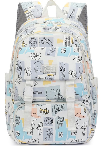 Çocuk Okul Çantası, Büyük Kapasiteli, Omuz Sırt Çantası, Yük Azaltma Sırt, Erkek ve Kız Için Uygun (Yurt Dışından)