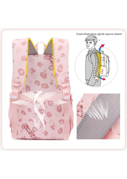 Çocuk Okul Çantası, Büyük Kapasiteli, Omuz Sırt Çantası, Yük Azaltma Sırt, Erkek ve Kız Için Uygun (Yurt Dışından) fırsatları