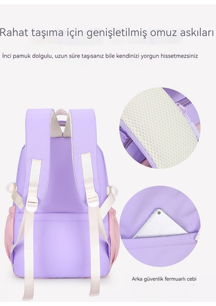 Yeni Okul Çocuğu/ortaokul Öğrencisi Boş Okul Çantası, Kız Sırt Çantası, Hafif Okul Çantası (Yurt Dışından) modelleri