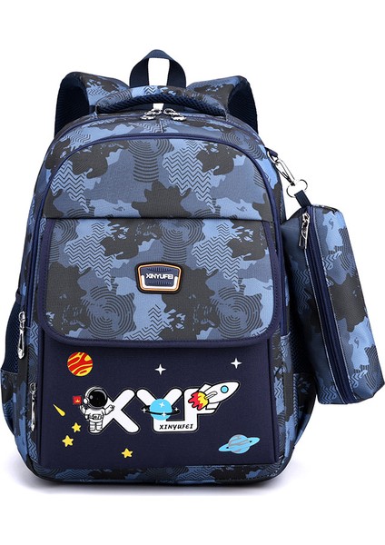 Ilkokul Okul Çantası, Omuz Çantası, Omurga Yükü Azaltma, Büyük Kapasite (Yurt Dışından)