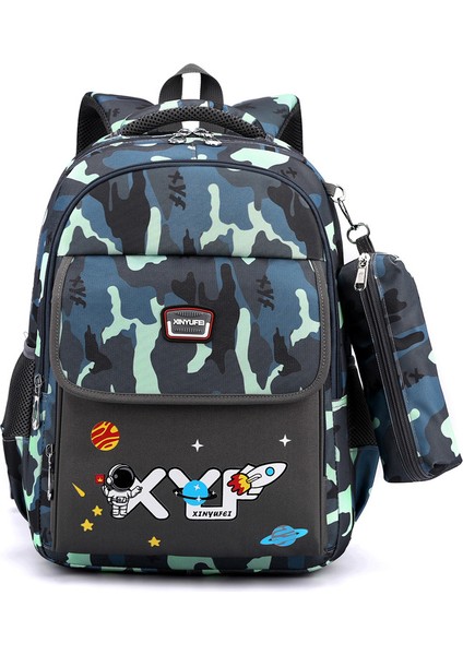 Ilkokul Okul Çantası, Omuz Çantası, Omurga Yükü Azaltma, Büyük Kapasite (Yurt Dışından)