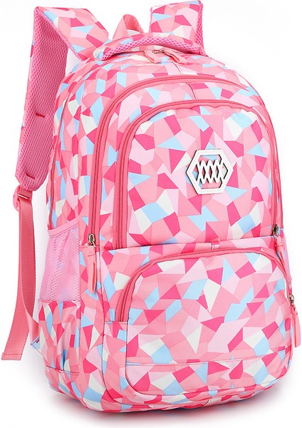 Oxford Kumaş Su Geçirmez Büyük Kapasiteli Kız Öğrenci Sırt Çantası (Yurt Dışından)