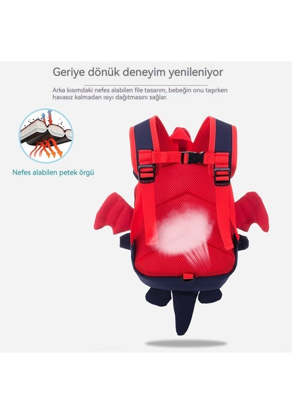 Yeni Okul Öncesi Karikatür Okul Çantası, Erkek ve Kız Çocukları Için Anti-Kayıp Sırt Çantası (Yurt Dışından)