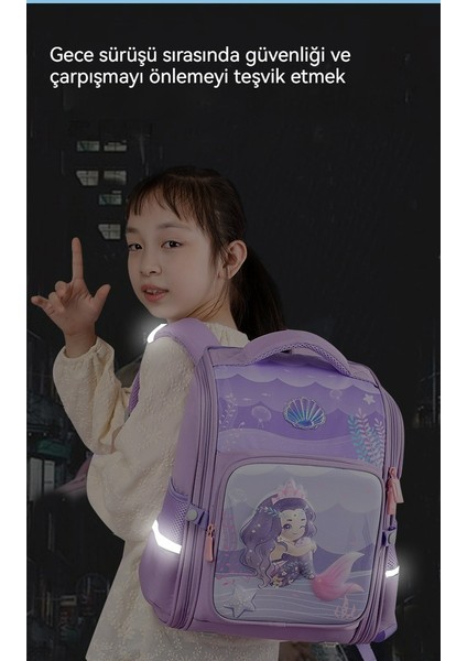 Su Geçirmez Büyük Kapasiteli Erkek ve Kız Öğrenci Okul Çantaları, Omurga Yükü Azaltma, Geceleri Güvenli Yansıtma (Yurt Dışından) indirimleri