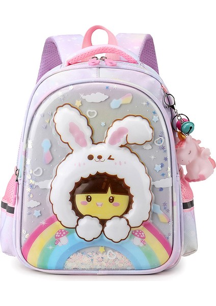 Çocuk Okul Çantası, Su Geçirmez Omurga, Gece Güvenlik Yansıtıcı (Yurt Dışından)