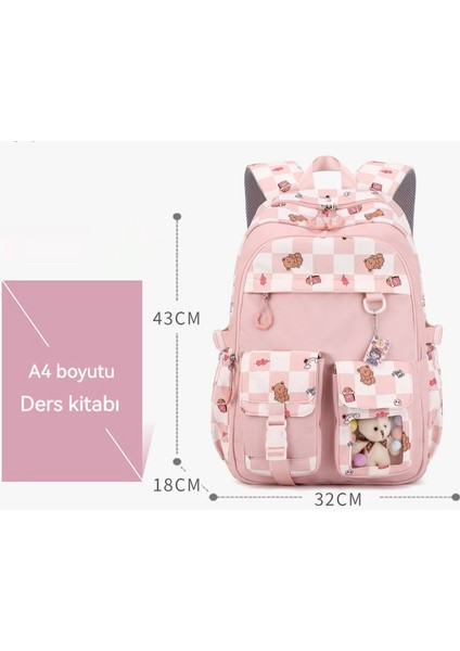 Oxford Kumaş Su Geçirmez Büyük Kapasiteli Kız Öğrenci Sırt Çantası (Yurt Dışından) indirimleri