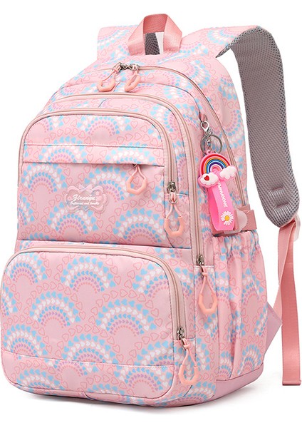 Su Geçirmez Büyük Kapasiteli Öğrenci Okul Çantası, Üç Parçalı Set (Yurt Dışından)