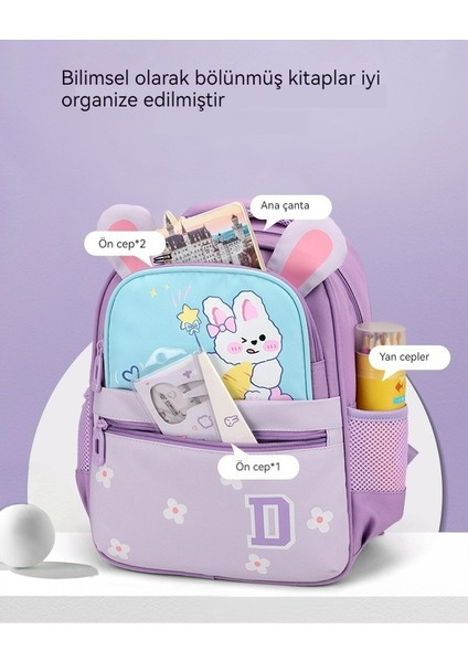 Su Geçirmez Büyük Kapasiteli Öğrenci Okul Çantası, Omurga Yükü Azaltmak (Yurt Dışından) modelleri