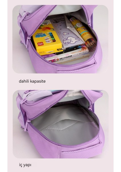 Su Geçirmez Büyük Kapasiteli Öğrenci Okul Çantası, Omurga Yükü Azaltmak (Yurt Dışından) fırsatları