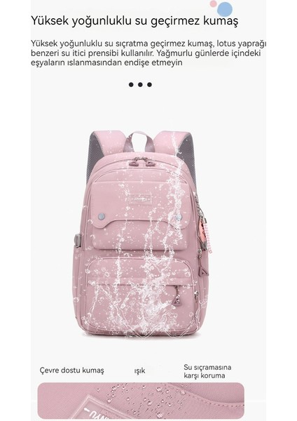 Su Geçirmez Büyük Kapasiteli Öğrenci Okul Çantası (Yurt Dışından) fırsatları