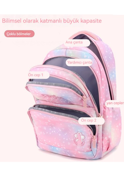 Su Geçirmez Büyük Kapasiteli Öğrenci Okul Çantası (Yurt Dışından) modelleri